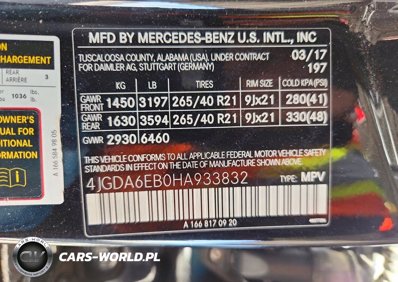 2017 Mercedes-Benz Gle 43 Amg VIN:4JGDA6EB0HA933832 - 12