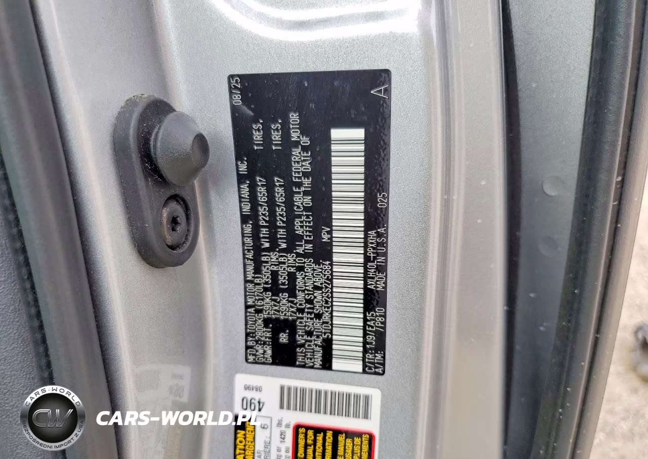 2025 Toyota Sienna Xle 8-Passenger VIN:5TDJRKEC2SS275684 - 13