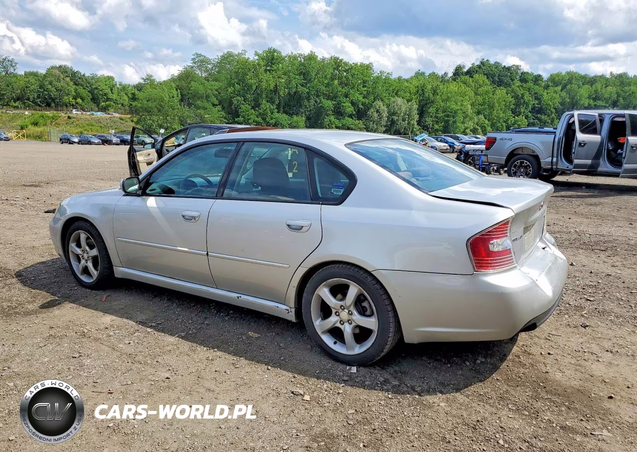 2007 Subaru Legacy 2.5I VIN:4S3BL616077205924 - 2