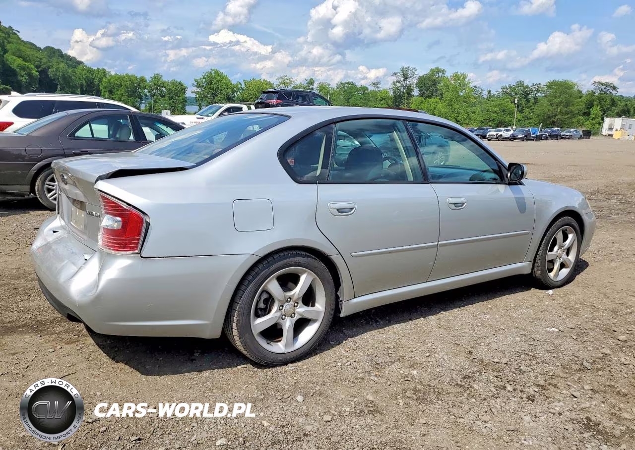 2007 Subaru Legacy 2.5I VIN:4S3BL616077205924 - 3