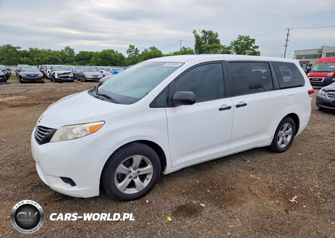 2012 Toyota Sienna Base 7-Passenger – zdjęcie 1 z 13