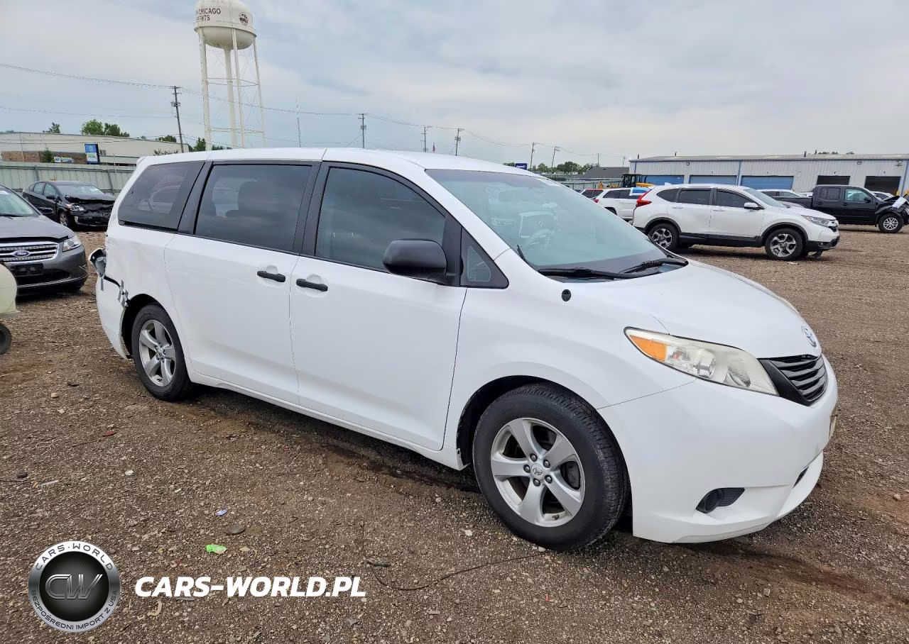 2012 Toyota Sienna Base 7-Passenger VIN:5TDZK3DC9CS259126 - 4
