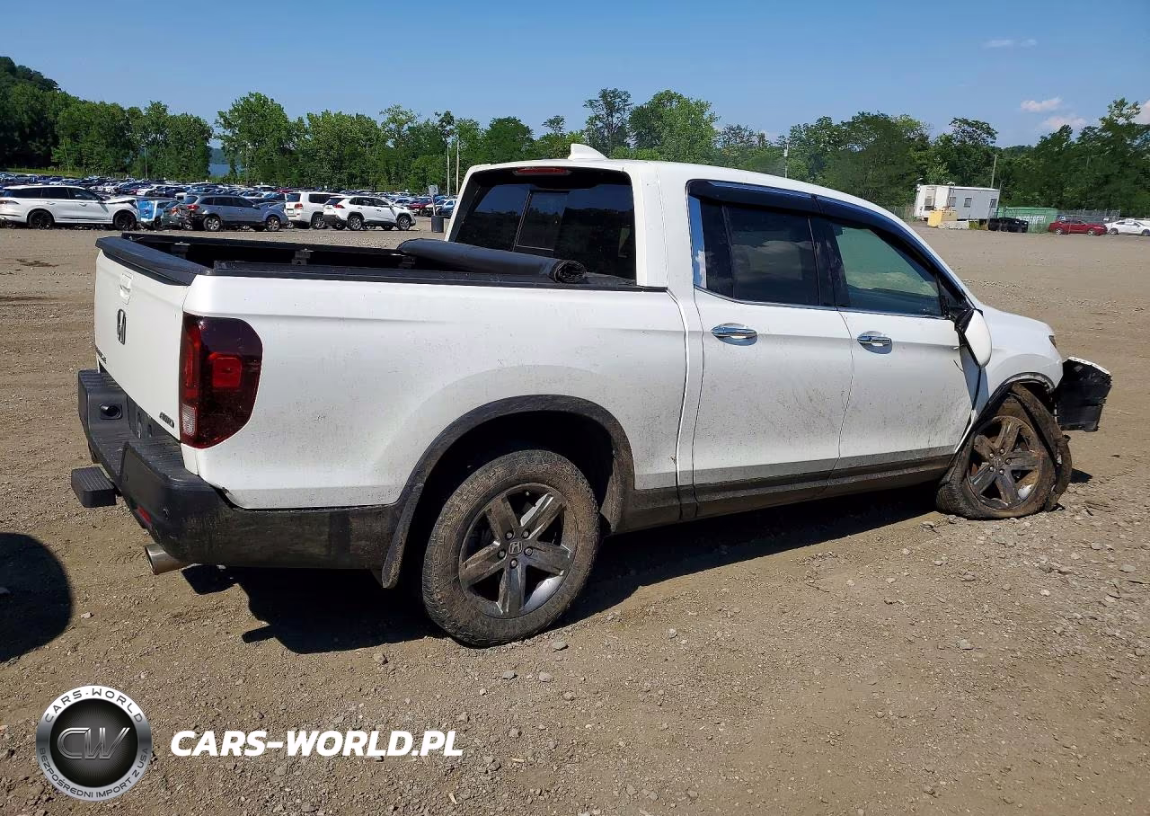 2022 Honda Ridgeline Rtl VIN:5FPYK3F77NB035038 - 3