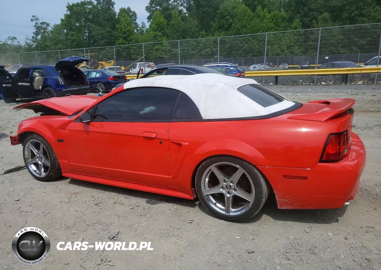 2000 Ford Mustang Gt VIN:1FAFP45X6YF123187 - 2