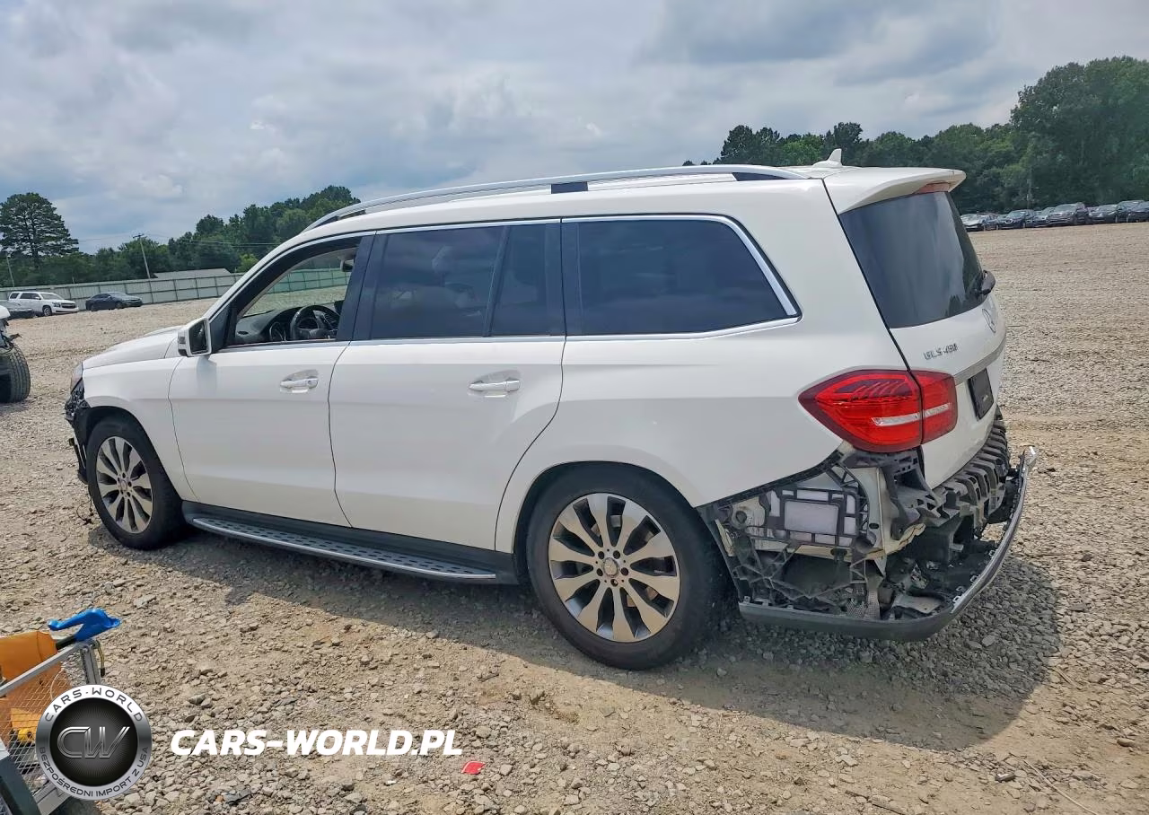 2017 Mercedes-Benz Gls 450 4Matic VIN:4JGDF6EE4HA896537 - 2