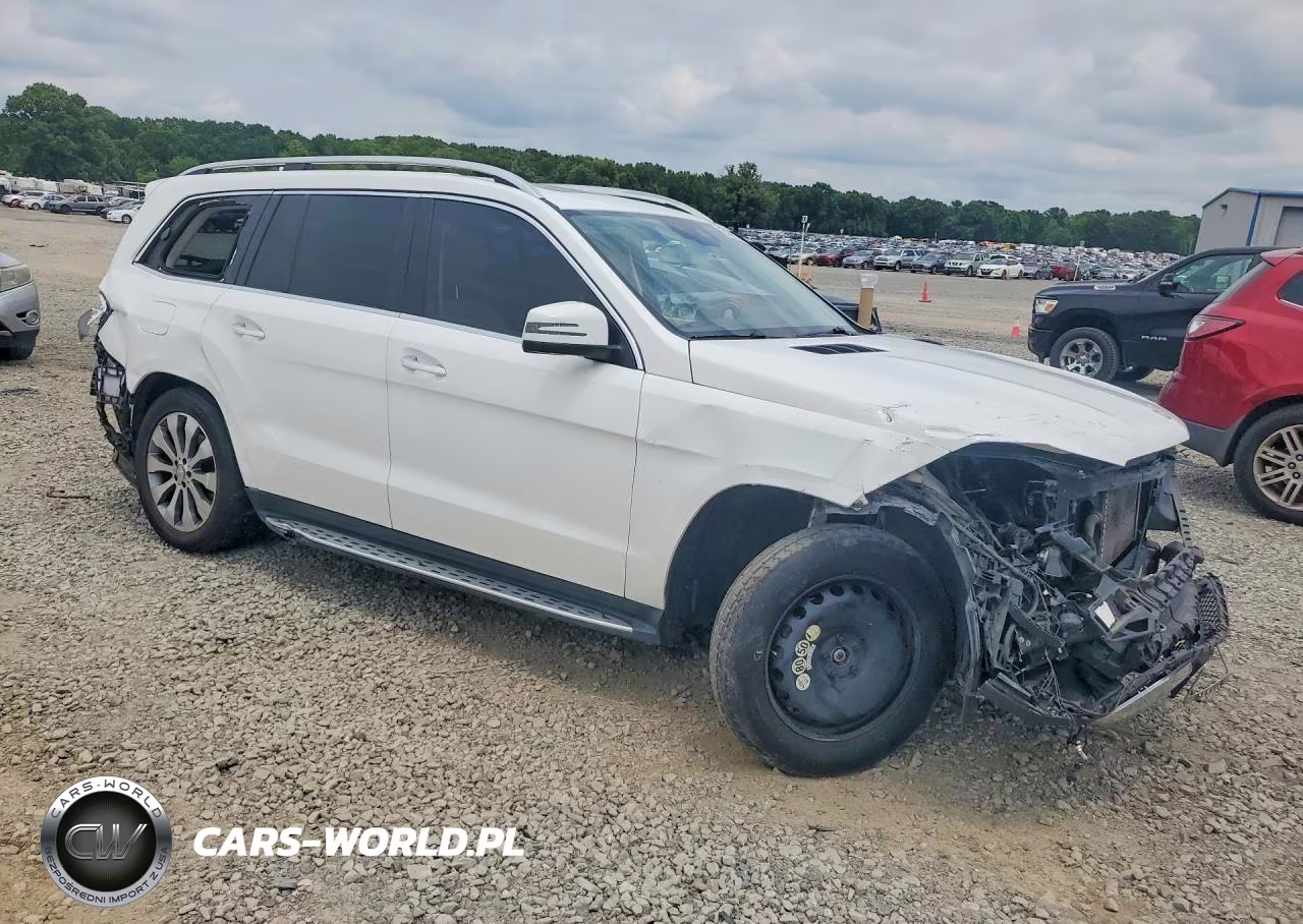 2017 Mercedes-Benz Gls 450 4Matic VIN:4JGDF6EE4HA896537 - 4