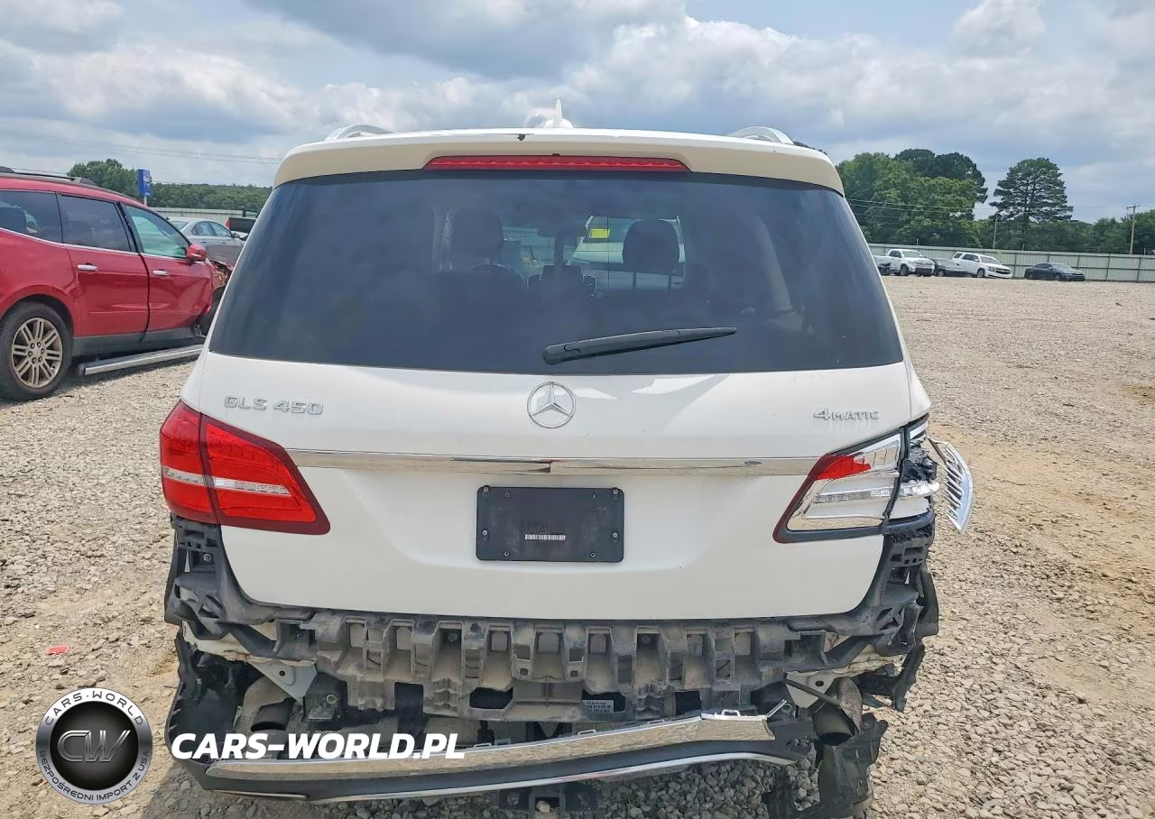 2017 Mercedes-Benz Gls 450 4Matic VIN:4JGDF6EE4HA896537 - 6