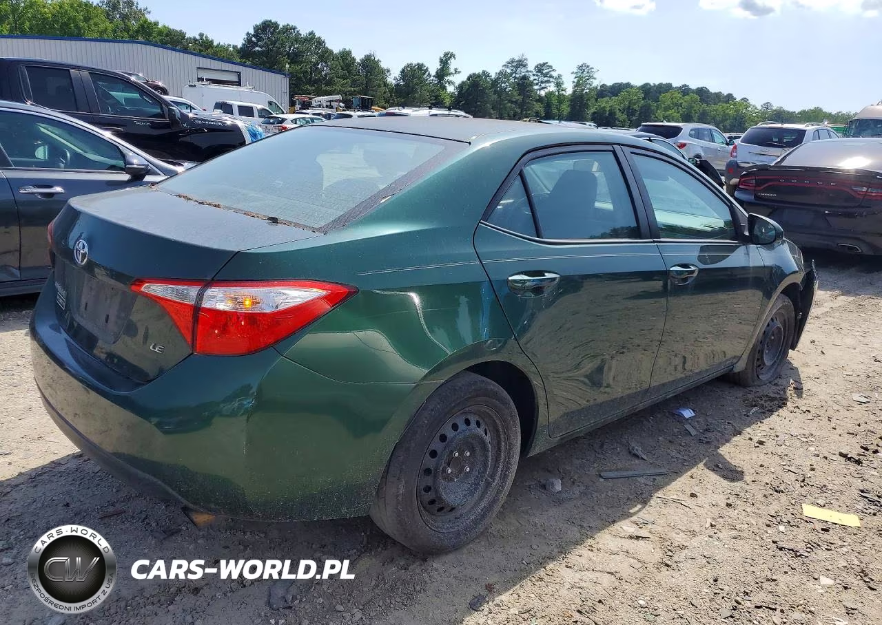 2016 Toyota Corolla Le VIN:2T1BURHE3GC575131 - 3