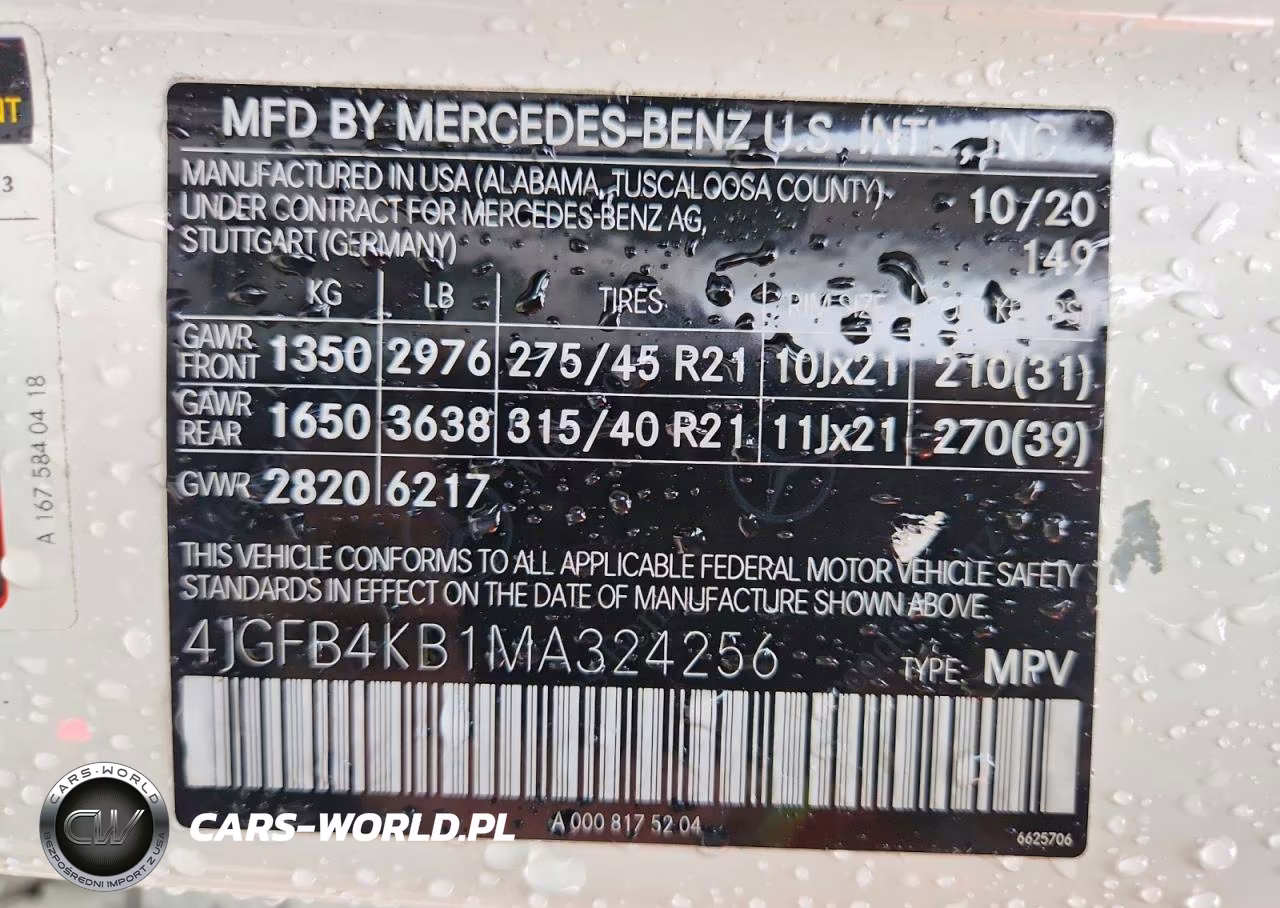 2021 Mercedes-Benz Gle 350 4Matic VIN:4JGFB4KB1MA324256 - 13
