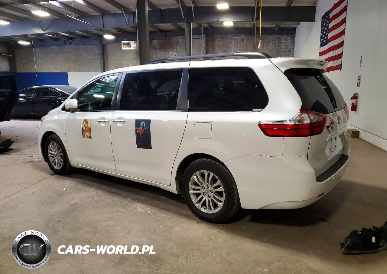 2016 Toyota Sienna Xle Premium 8-Passenger VIN:5TDYK3DC3GS744976 - 2