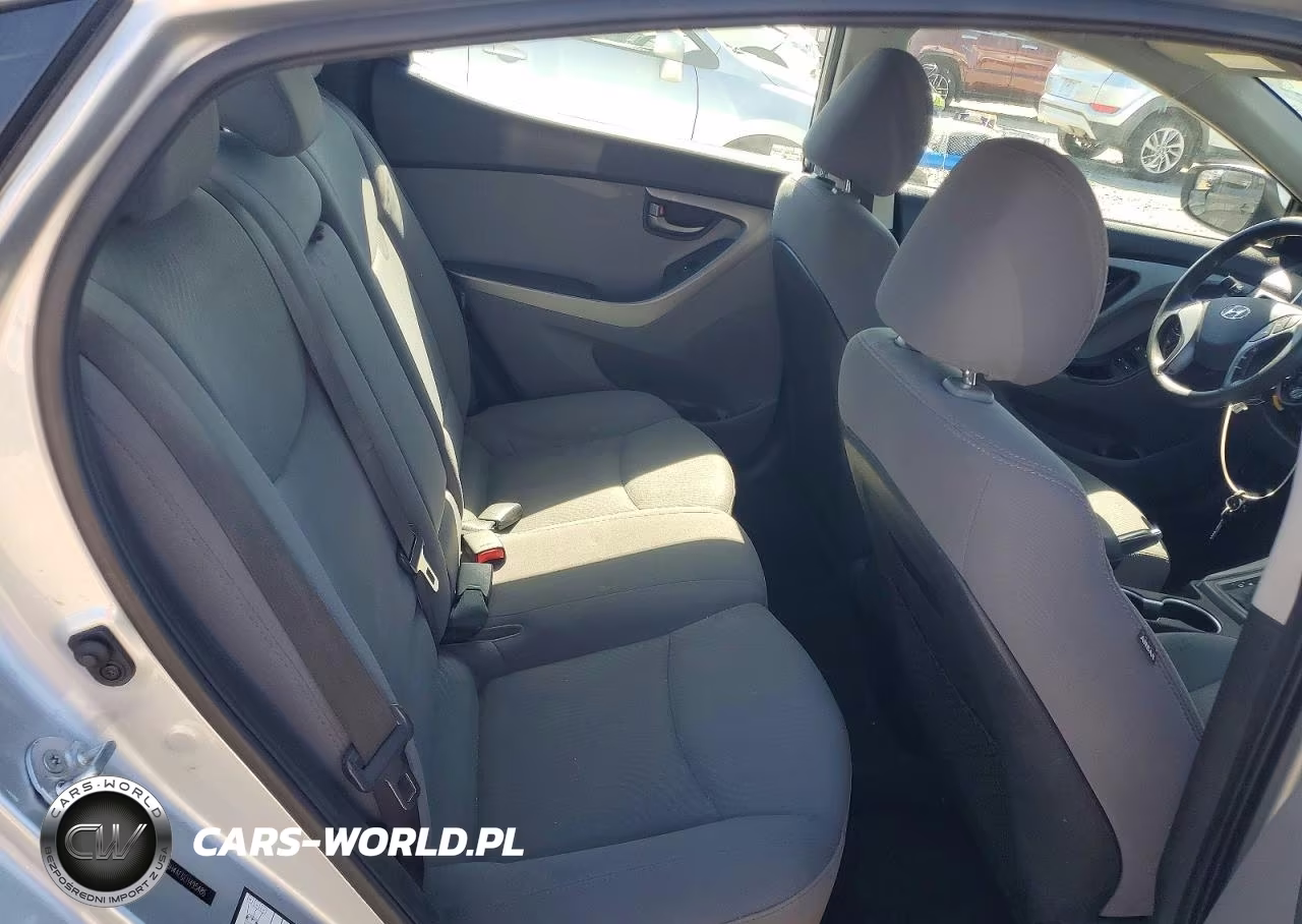 2014 Hyundai Elantra Se VIN:5NPDH4AE6EH495486 - 10
