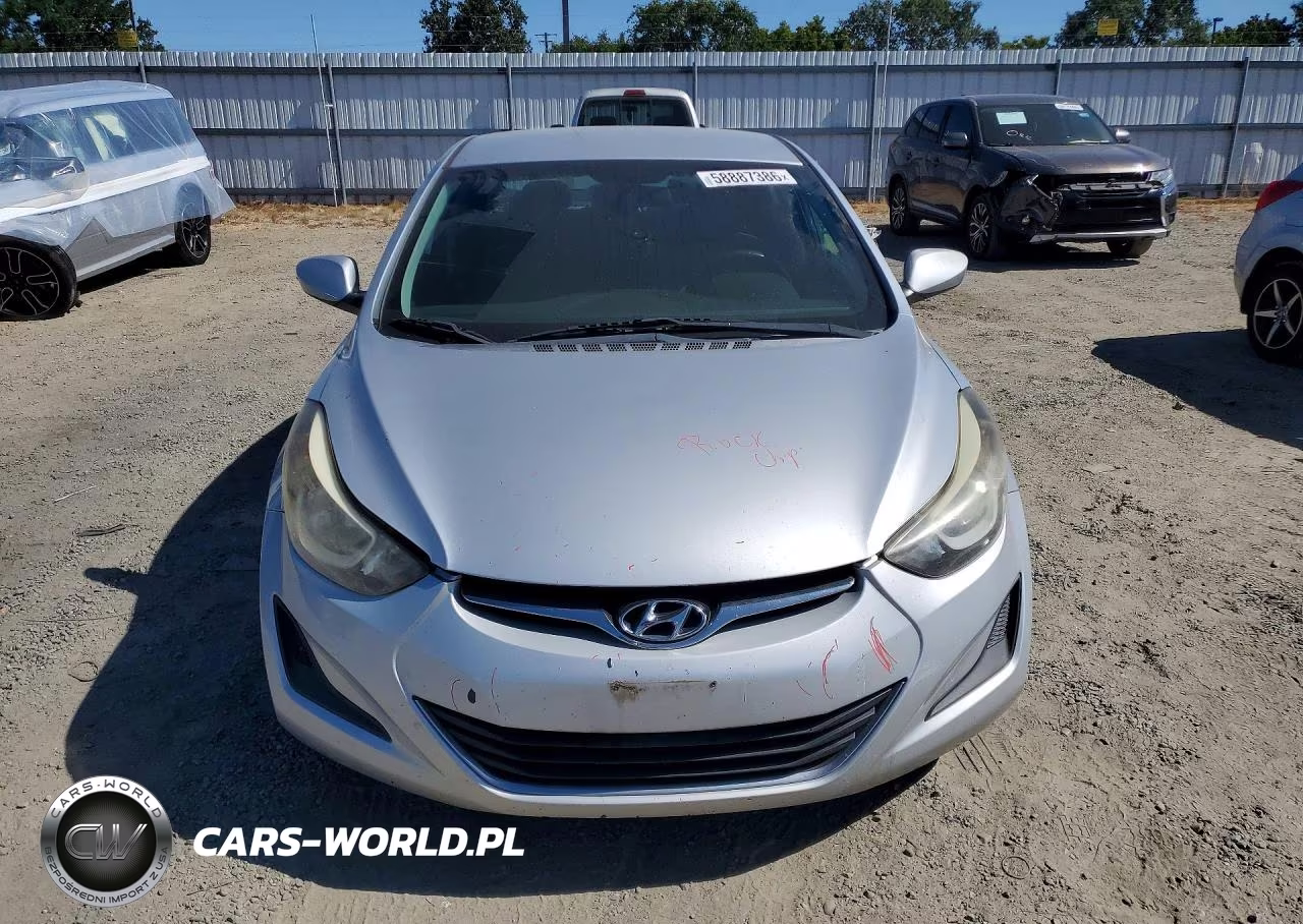 2014 Hyundai Elantra Se VIN:5NPDH4AE6EH495486 - 5