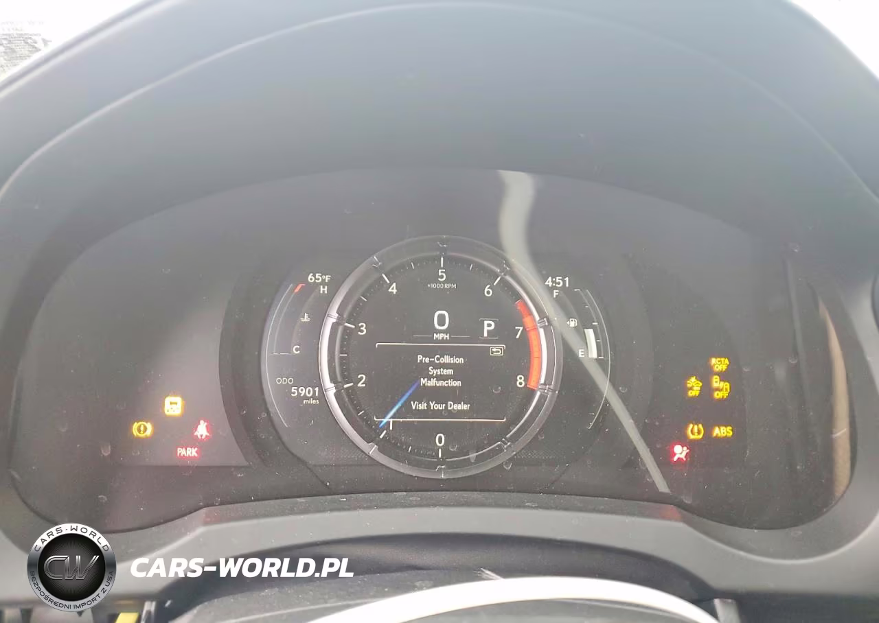 2025 Lexus Is 350 F Sport VIN:JTHGZ1E28S5041582 - 9