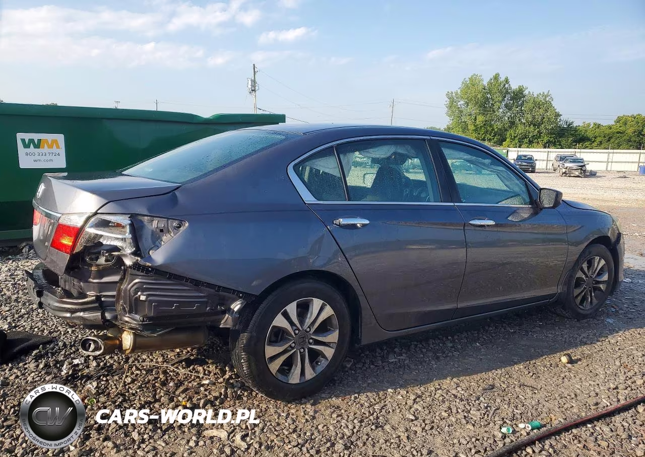 2013 Honda Accord Lx VIN:1HGCR2F34DA196672 - 3