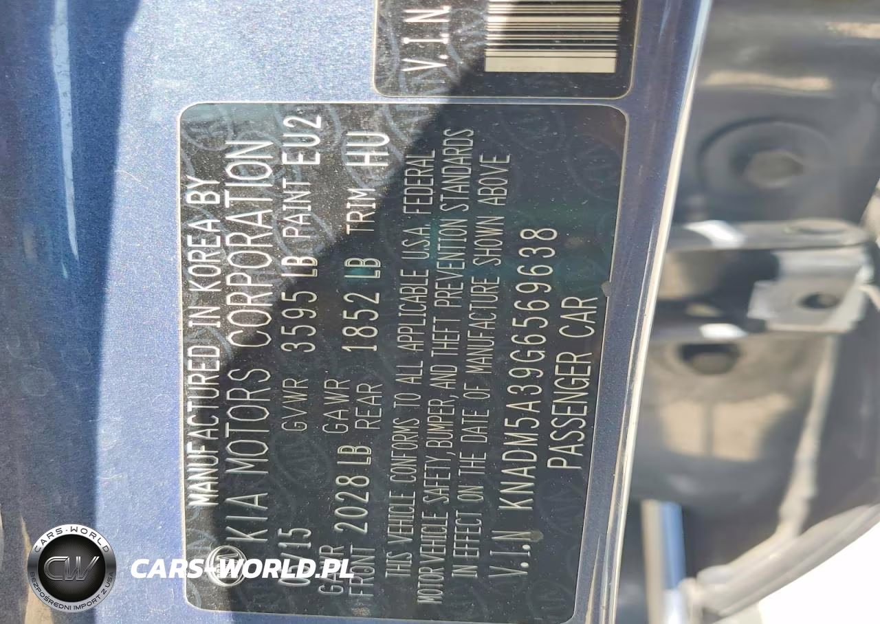 2016 Kia Rio Lx VIN:KNADM5A39G6569638 - 12