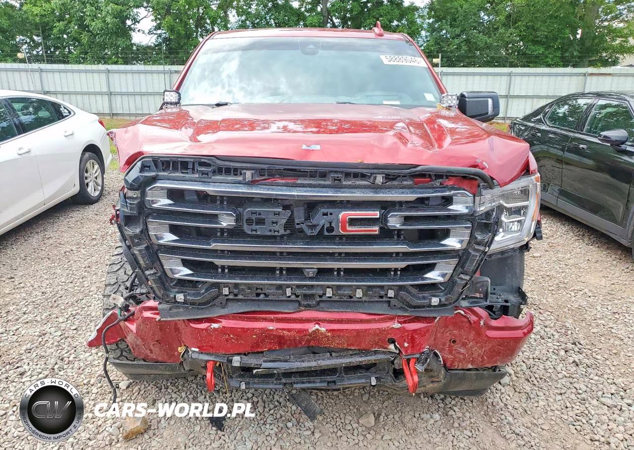 2021 GMC Sierra K1500 At4 VIN:3GTU9EET7MG308842 - 5