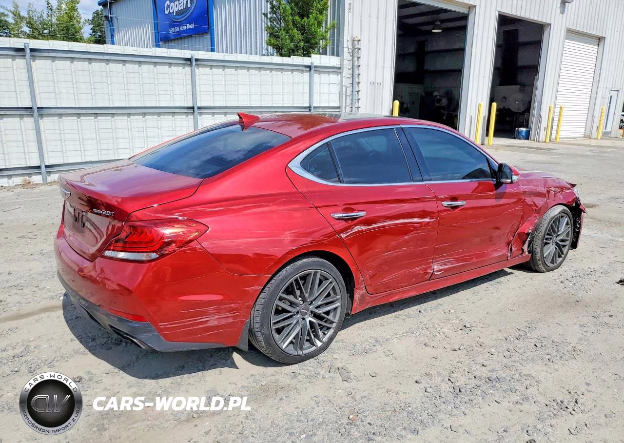 2019 Genesis G70 2.0T Advanced VIN:KMTG44LA8KU024817 - 3