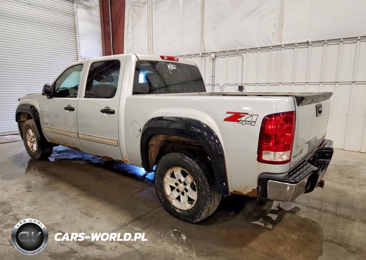 2010 GMC Sierra K1500 Sle VIN:3GTRKVE38AG102743 - 2