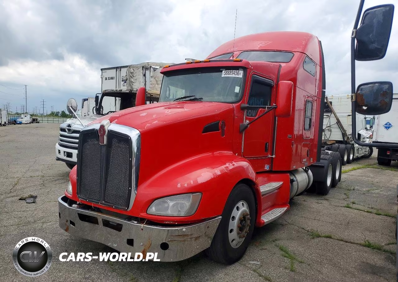 2012 Kenworth Constructi - Semi Truck VIN:1XKAD49X6CJ328820 - 2
