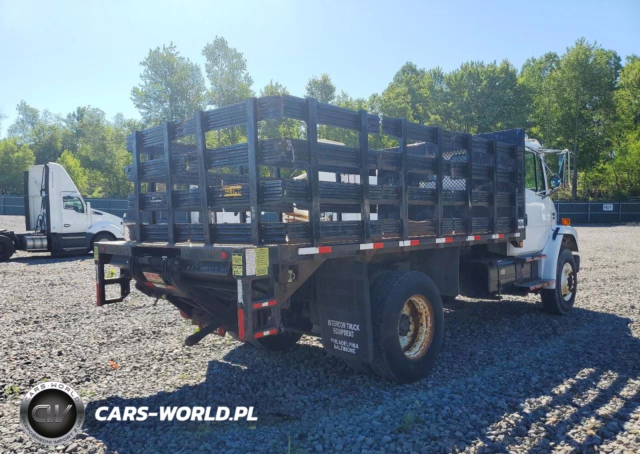 2003 Freightliner Fl70 Flatbed Truck VIN:1FVABTCS43HK35413 - 4