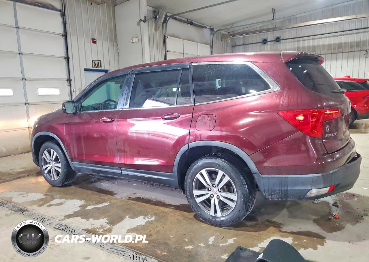 2017 Honda Pilot Exl VIN:5FNYF6H54HB037554 - 2