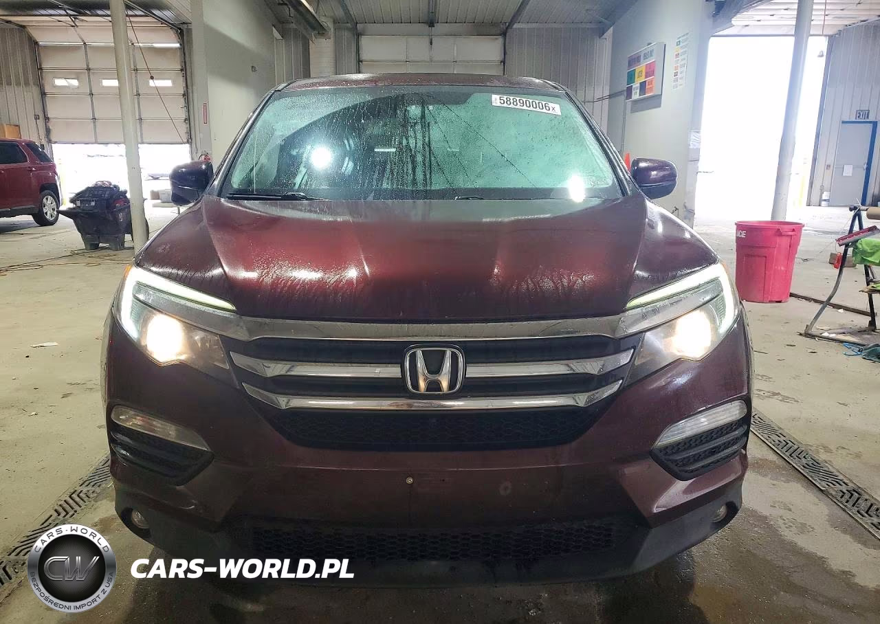 2017 Honda Pilot Exl VIN:5FNYF6H54HB037554 - 5