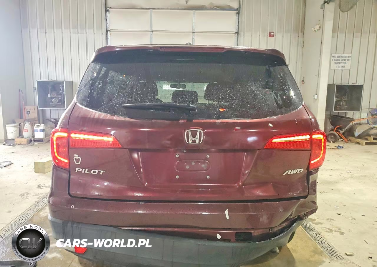2017 Honda Pilot Exl VIN:5FNYF6H54HB037554 - 6