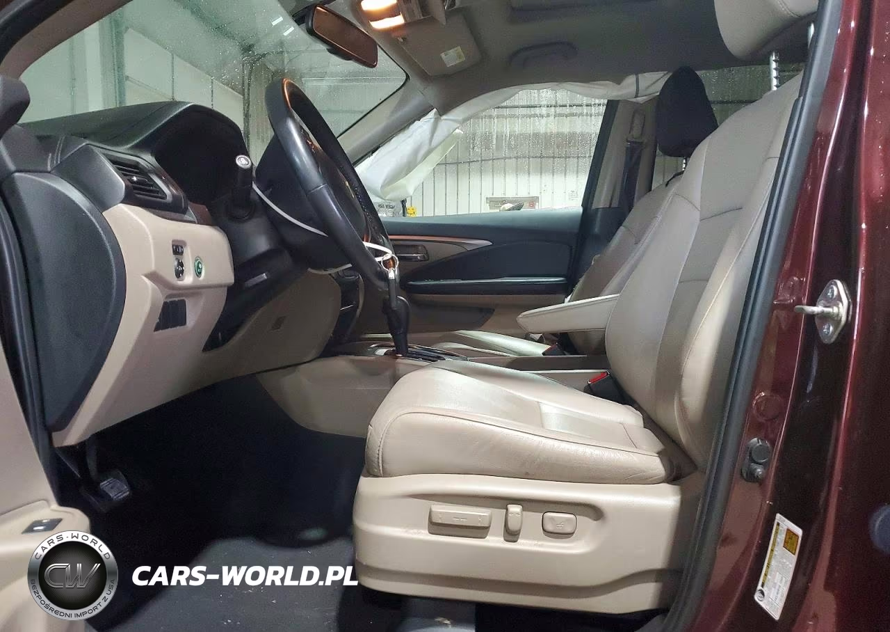 2017 Honda Pilot Exl VIN:5FNYF6H54HB037554 - 7