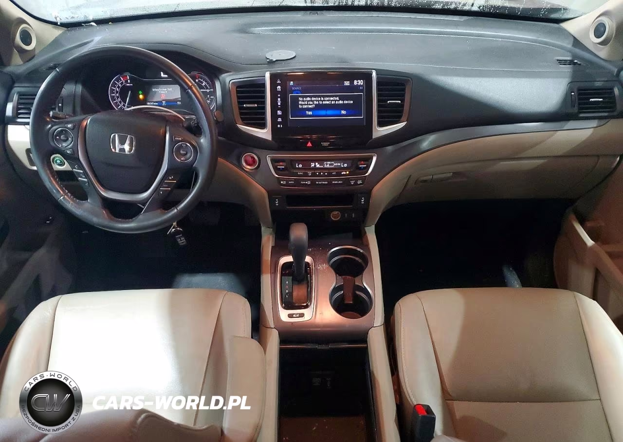 2017 Honda Pilot Exl VIN:5FNYF6H54HB037554 - 8
