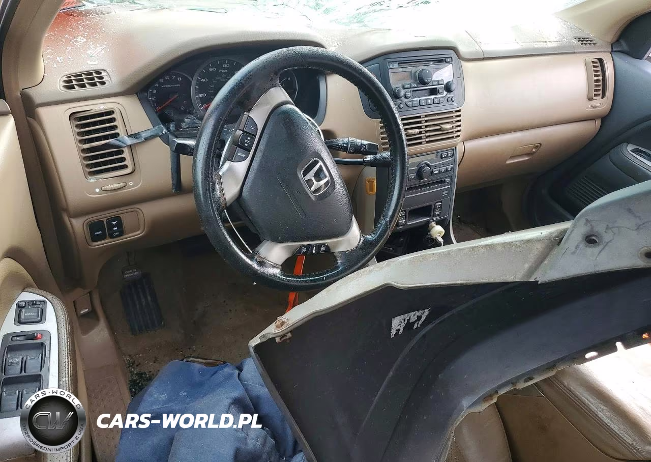 2004 Honda Pilot Exl VIN:2HKYF186X4H586568 - 8