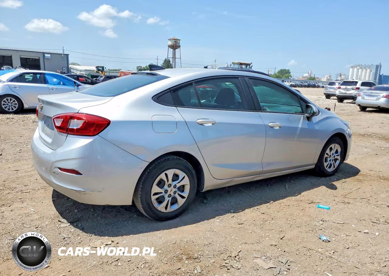 2019 Chevrolet Cruze Ls VIN:1G1BC5SM1K7135536 - 3
