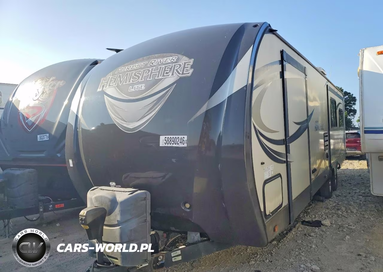 2015 Forest River Hemisphere Camper VIN:4X4TSBF29FU077117 - 2