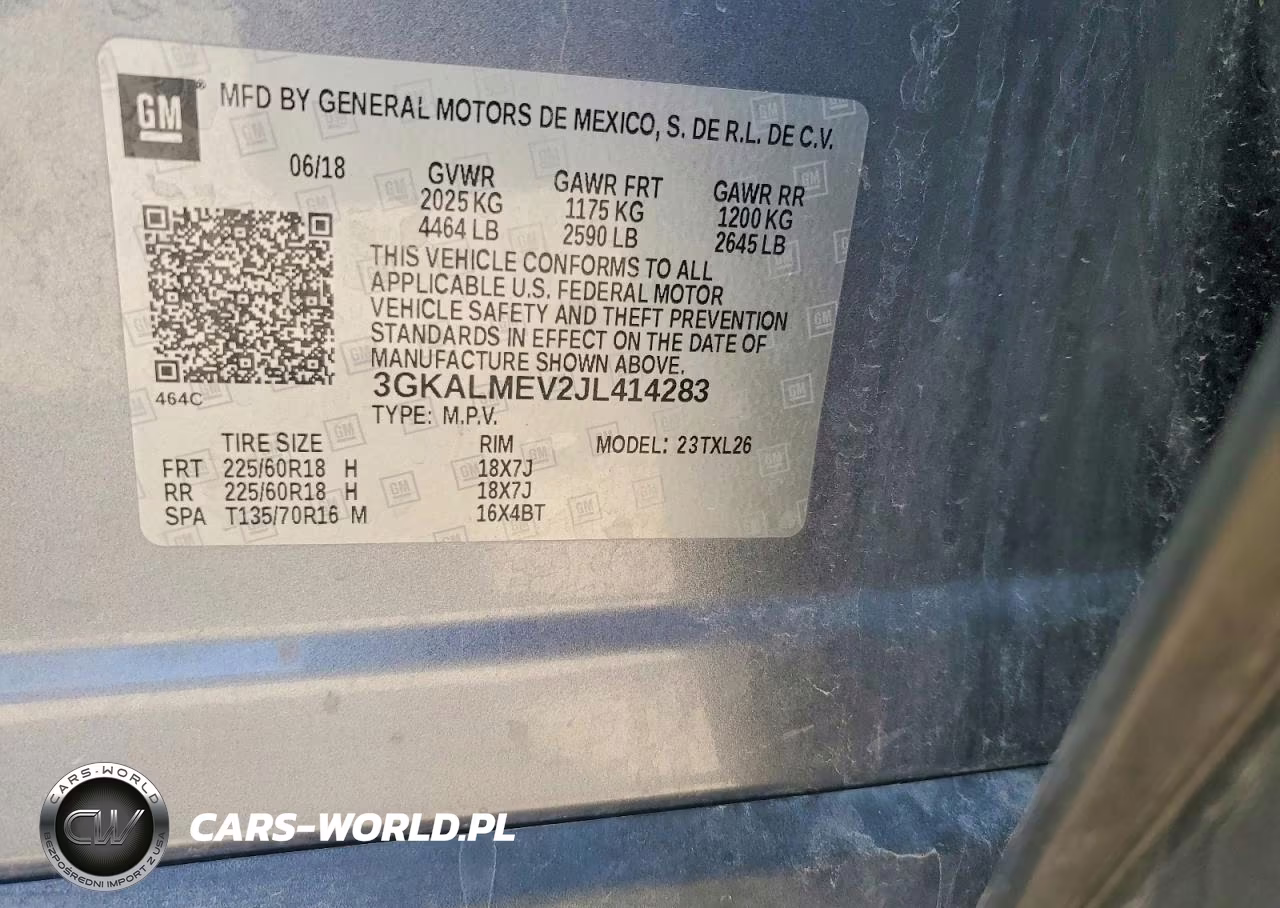 2018 GMC Terrain Sle VIN:3GKALMEV2JL414283 - 13