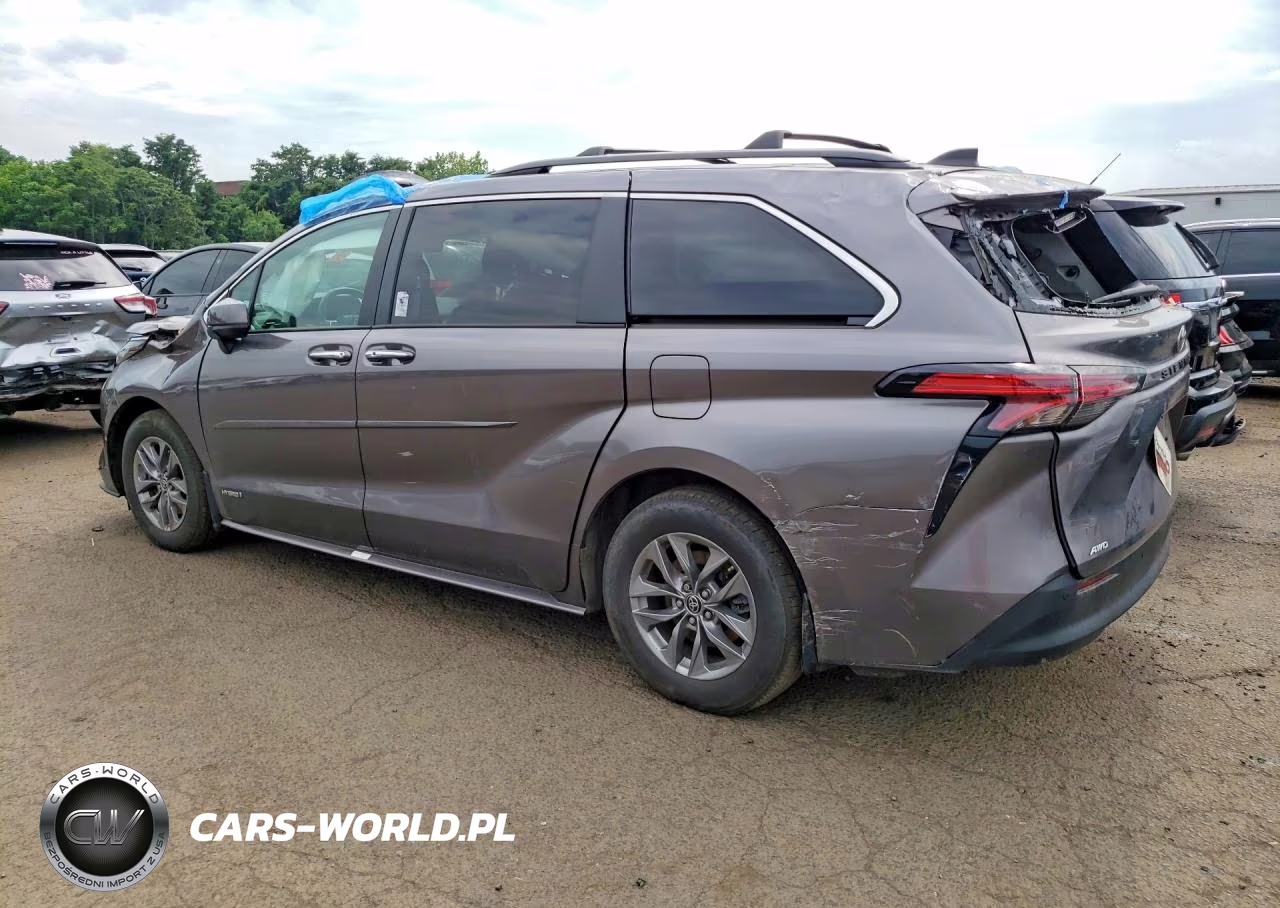 2021 Toyota Sienna Xle VIN:5TDYSKFC1MS029908 - 2