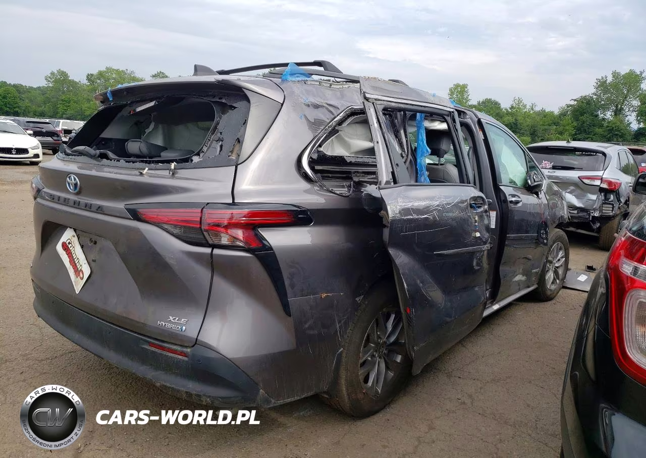 2021 Toyota Sienna Xle VIN:5TDYSKFC1MS029908 - 3