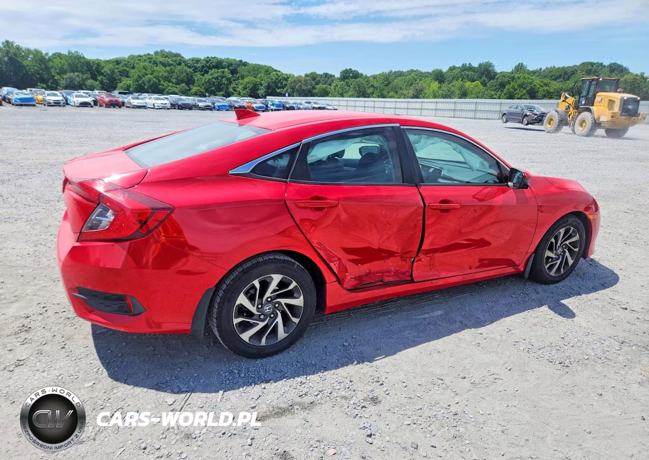2017 Honda Civic Ex VIN:2HGFC2F73HH502480 - 3