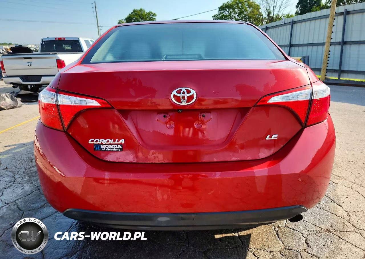 2016 Toyota Corolla Le VIN:5YFBURHE5GP432715 - 6