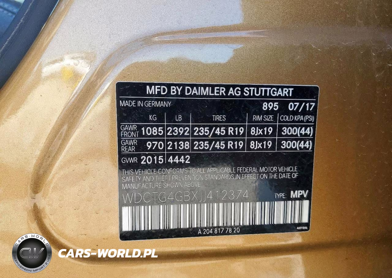 2018 Mercedes-Benz Gla 250 4Matic VIN:WDCTG4GBXJJ412374 - 13