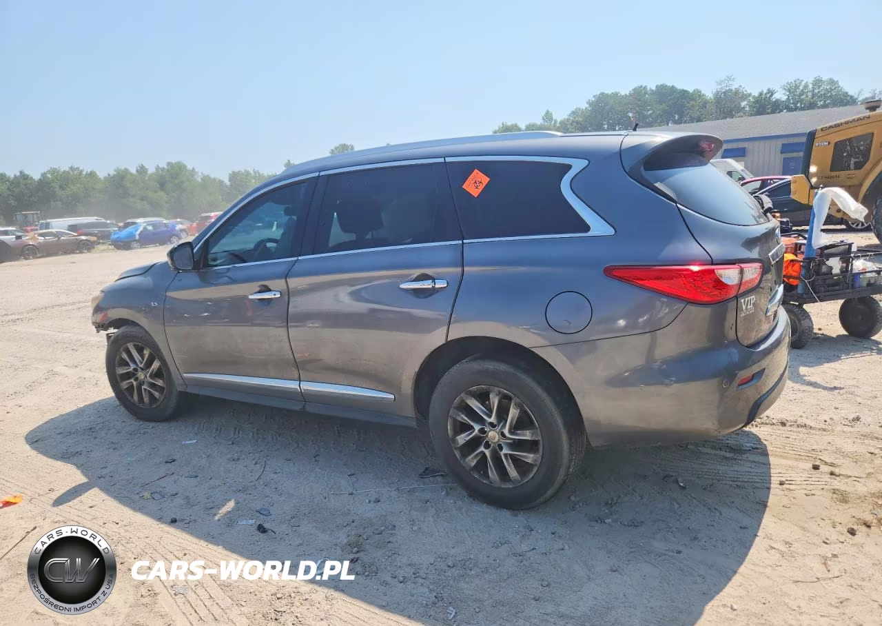 2015 Infiniti Qx60 Base VIN:5N1AL0MN2FC514100 - 2