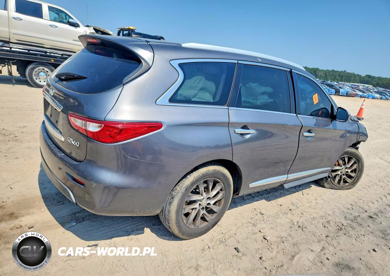 2015 Infiniti Qx60 Base VIN:5N1AL0MN2FC514100 - 3