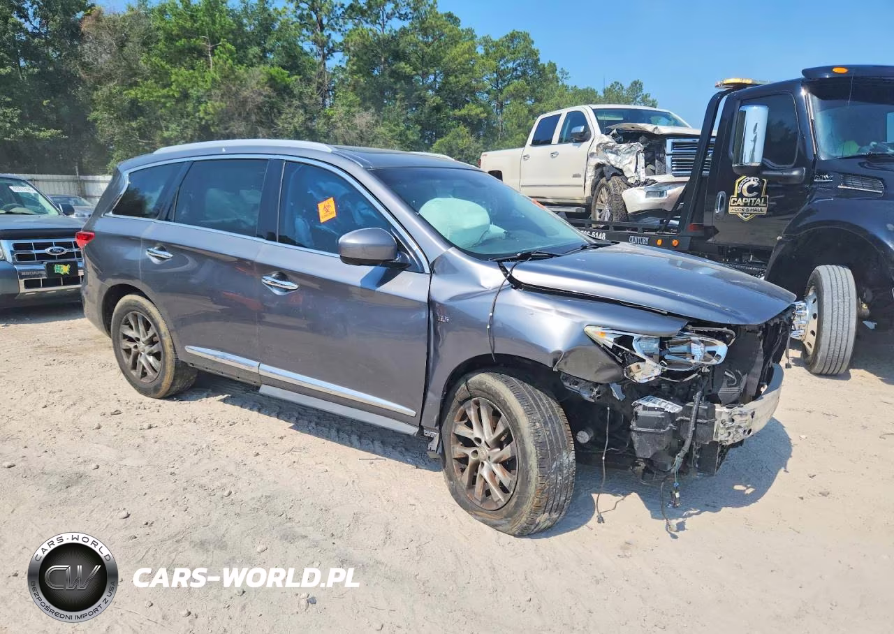 2015 Infiniti Qx60 Base VIN:5N1AL0MN2FC514100 - 4