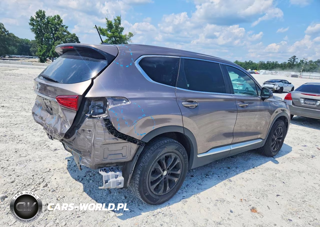 2020 Hyundai Santa Fe Se VIN:5NMS23AD7LH180233 - 3
