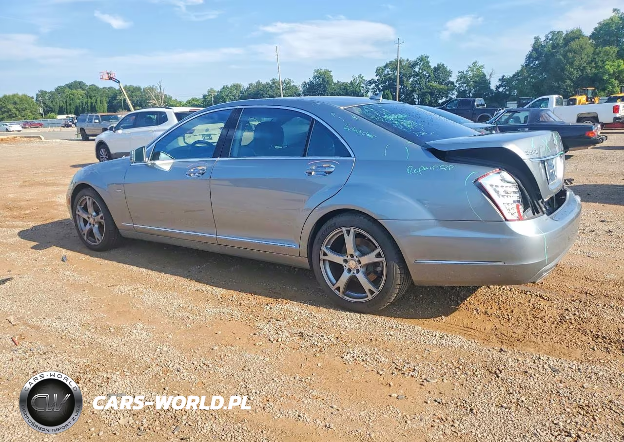 2012 Mercedes-Benz S 550 VIN:WDDNG7DB5CA466159 - 2