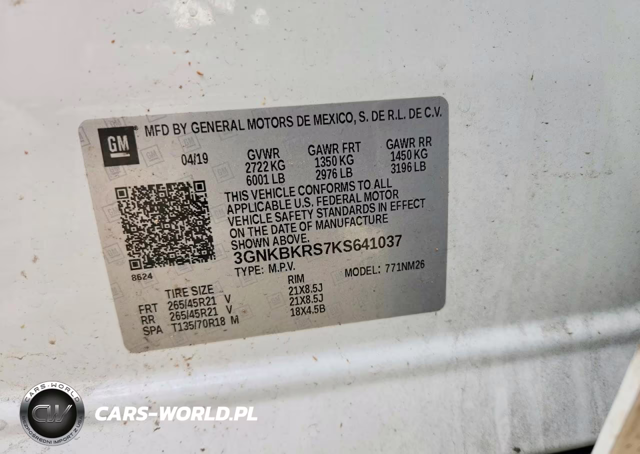 2019 Chevrolet Blazer Premier VIN:3GNKBKRS7KS641037 - 13