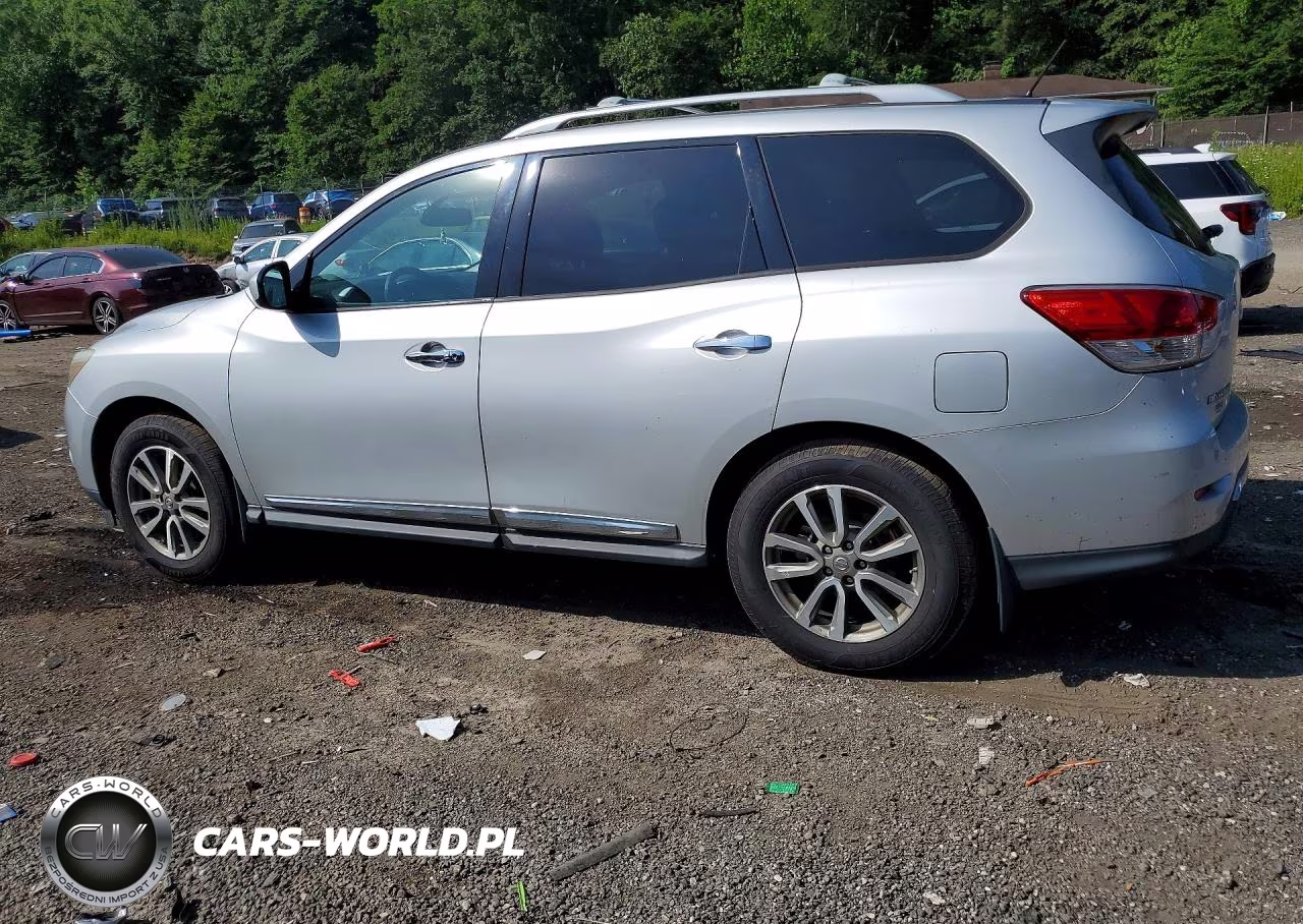 2014 Nissan Pathfinder Sl VIN:5N1AR2MM2EC728228 - 2