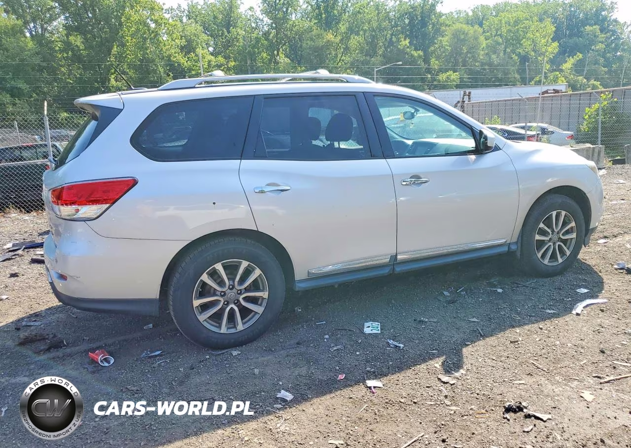 2014 Nissan Pathfinder Sl VIN:5N1AR2MM2EC728228 - 3