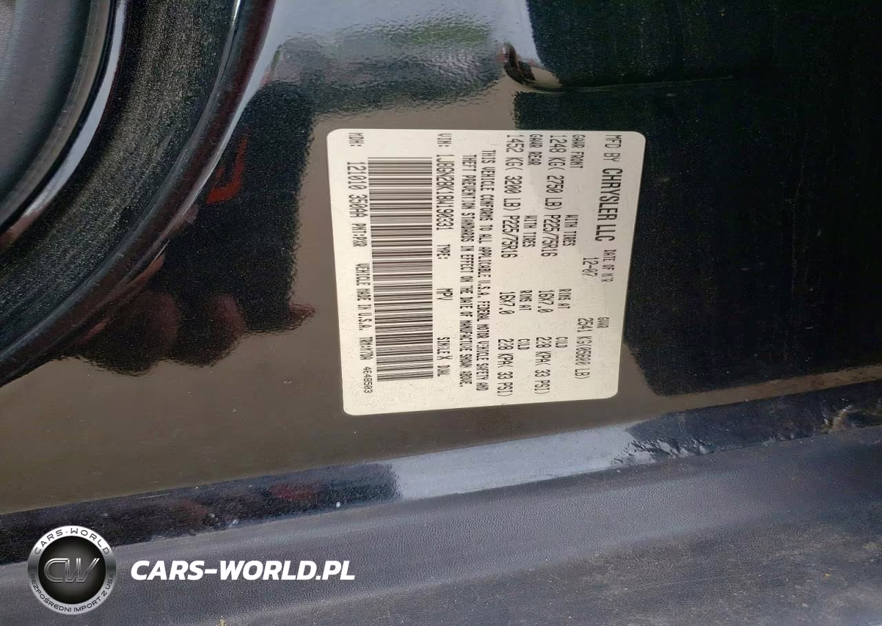 2008 Jeep Liberty Sport VIN:1J8GN28K18W190331 - 13
