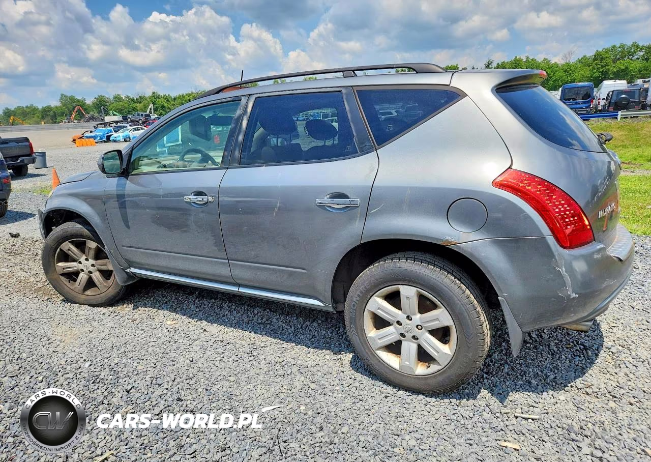 2007 Nissan Murano Sl-Se-S VIN:JN8AZ08W57W610958 - 2