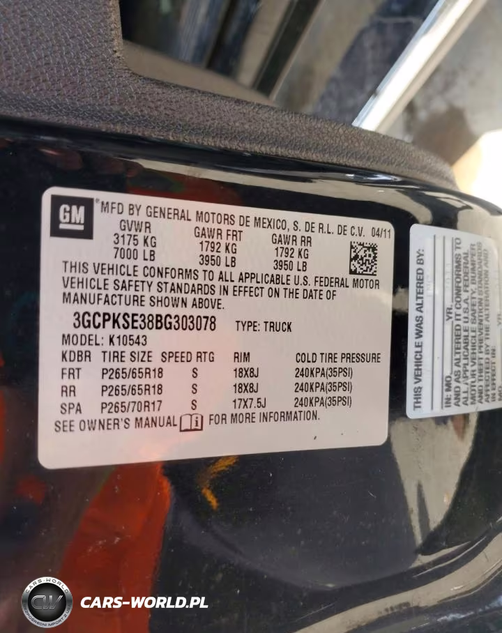 2011 Chevrolet Silverado K1500 Lt VIN:3GCPKSE38BG303078 - 12