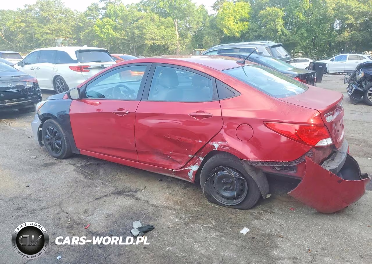 2017 Hyundai Accent Se VIN:KMHCT4AE0HU199587 - 2